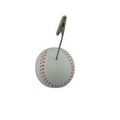 PU Foam Stress Baseball with Memo Clip